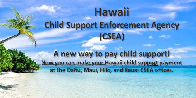A new way to pay child support