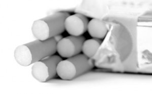 Image of a pack of cigarettes.